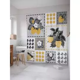 Шторка-занавеска для ванной JOYARTY