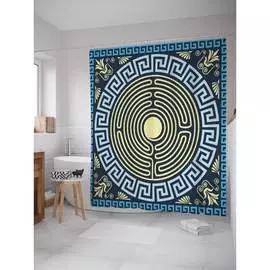 Шторка-занавеска для ванной JOYARTY