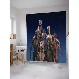 Шторка-занавеска для ванной JOYARTY