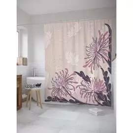 Шторка-занавеска для ванной JOYARTY