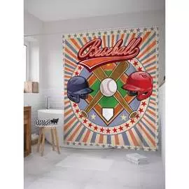 Шторка-занавеска для ванной JOYARTY