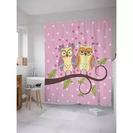 Шторка-занавеска для ванной JOYARTY