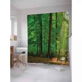 Шторка-занавеска для ванной JOYARTY