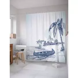 Шторка-занавеска для ванной JOYARTY