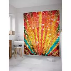 Шторка-занавеска для ванной JOYARTY