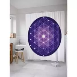 Шторка-занавеска для ванной JOYARTY