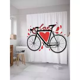 Шторка-занавеска для ванной JOYARTY