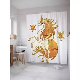 Шторка-занавеска для ванной JOYARTY