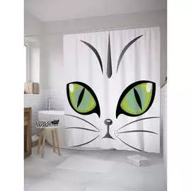 Шторка-занавеска для ванной JOYARTY