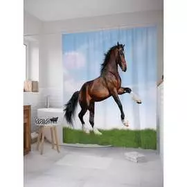 Шторка-занавеска для ванной JOYARTY