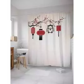 Шторка-занавеска для ванной JOYARTY