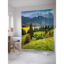 Шторка-занавеска для ванной JOYARTY