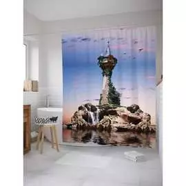 Шторка-занавеска для ванной JOYARTY