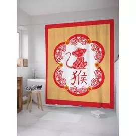 Шторка-занавеска для ванной JOYARTY