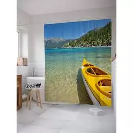 Шторка-занавеска для ванной JOYARTY