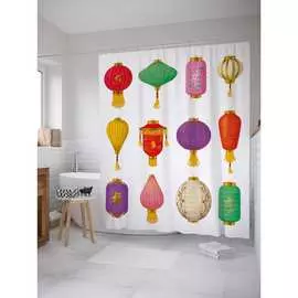 Шторка-занавеска для ванной JOYARTY