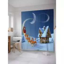 Шторка-занавеска для ванной JOYARTY