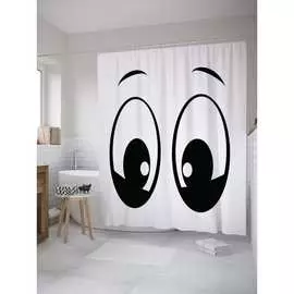 Шторка-занавеска для ванной JOYARTY