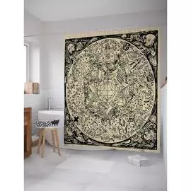 Шторка-занавеска для ванной JOYARTY