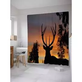 Шторка-занавеска для ванной JOYARTY