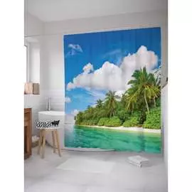 Шторка-занавеска для ванной JOYARTY