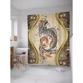 Шторка-занавеска для ванной JOYARTY