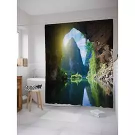 Шторка-занавеска для ванной JOYARTY