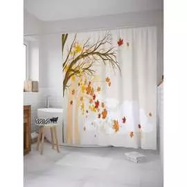 Шторка-занавеска для ванной JOYARTY