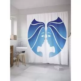 Шторка-занавеска для ванной JOYARTY