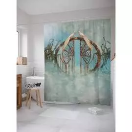 Шторка-занавеска для ванной JOYARTY