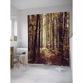 Шторка-занавеска для ванной JOYARTY