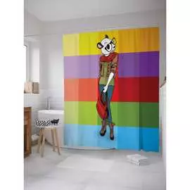 Шторка-занавеска для ванной JOYARTY