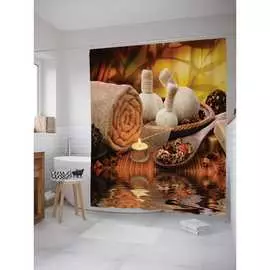 Шторка-занавеска для ванной JOYARTY