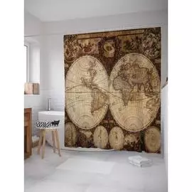 Шторка-занавеска для ванной JOYARTY