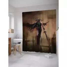 Шторка-занавеска для ванной JOYARTY