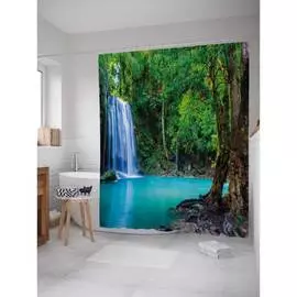 Шторка-занавеска для ванной JOYARTY