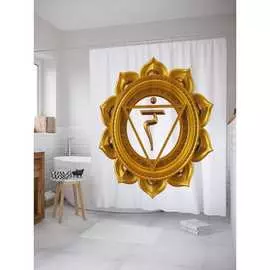 Шторка-занавеска для ванной JOYARTY