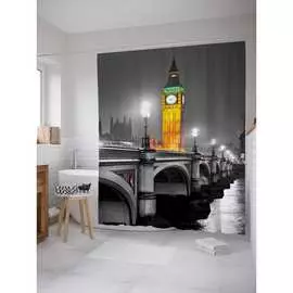 Шторка-занавеска для ванной JOYARTY