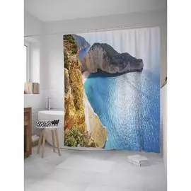 Шторка-занавеска для ванной JOYARTY