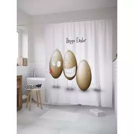 Шторка-занавеска для ванной JOYARTY