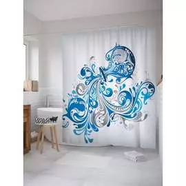 Шторка-занавеска для ванной JOYARTY