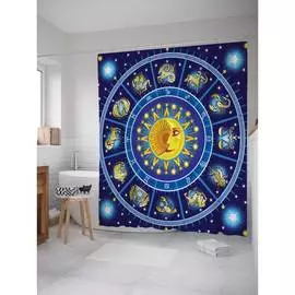 Шторка-занавеска для ванной JOYARTY