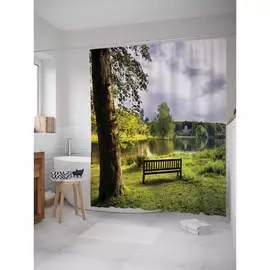 Шторка-занавеска для ванной JOYARTY