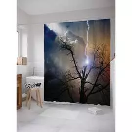 Шторка-занавеска для ванной JOYARTY