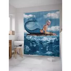 Шторка-занавеска для ванной JOYARTY