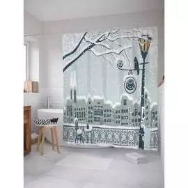 Шторка-занавеска для ванной JOYARTY