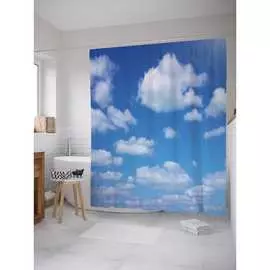 Шторка-занавеска для ванной JOYARTY