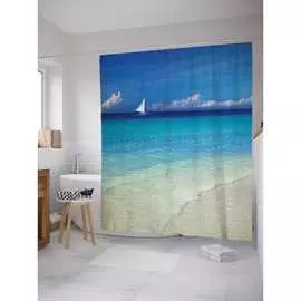 Шторка-занавеска для ванной JOYARTY