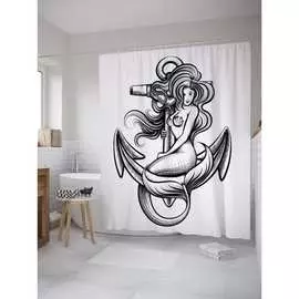 Шторка-занавеска для ванной JOYARTY