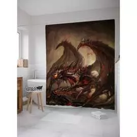 Шторка-занавеска для ванной JOYARTY